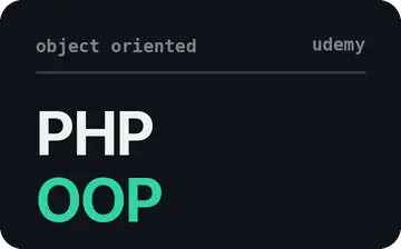 PHP Object Oriented - 100% Practical + Web Project
